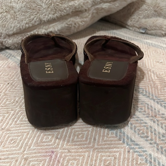 Y2K Esny wedge/platform flip flops - Picture 4 of 4